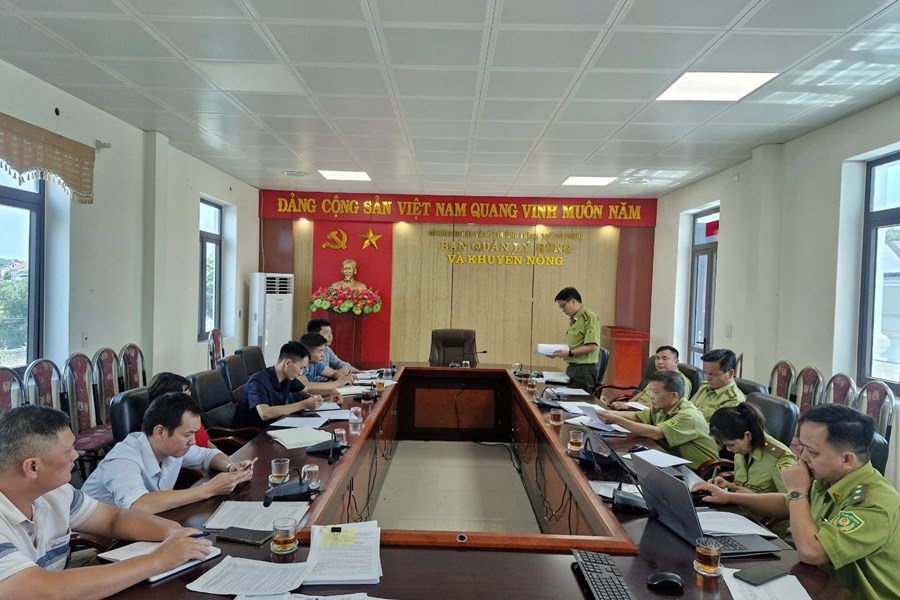 Chi cục Kiểm lâm thành phố Hải Phòng tăng cường kiểm tra  công tác phòng cháy, chữa cháy rừng năm 2026